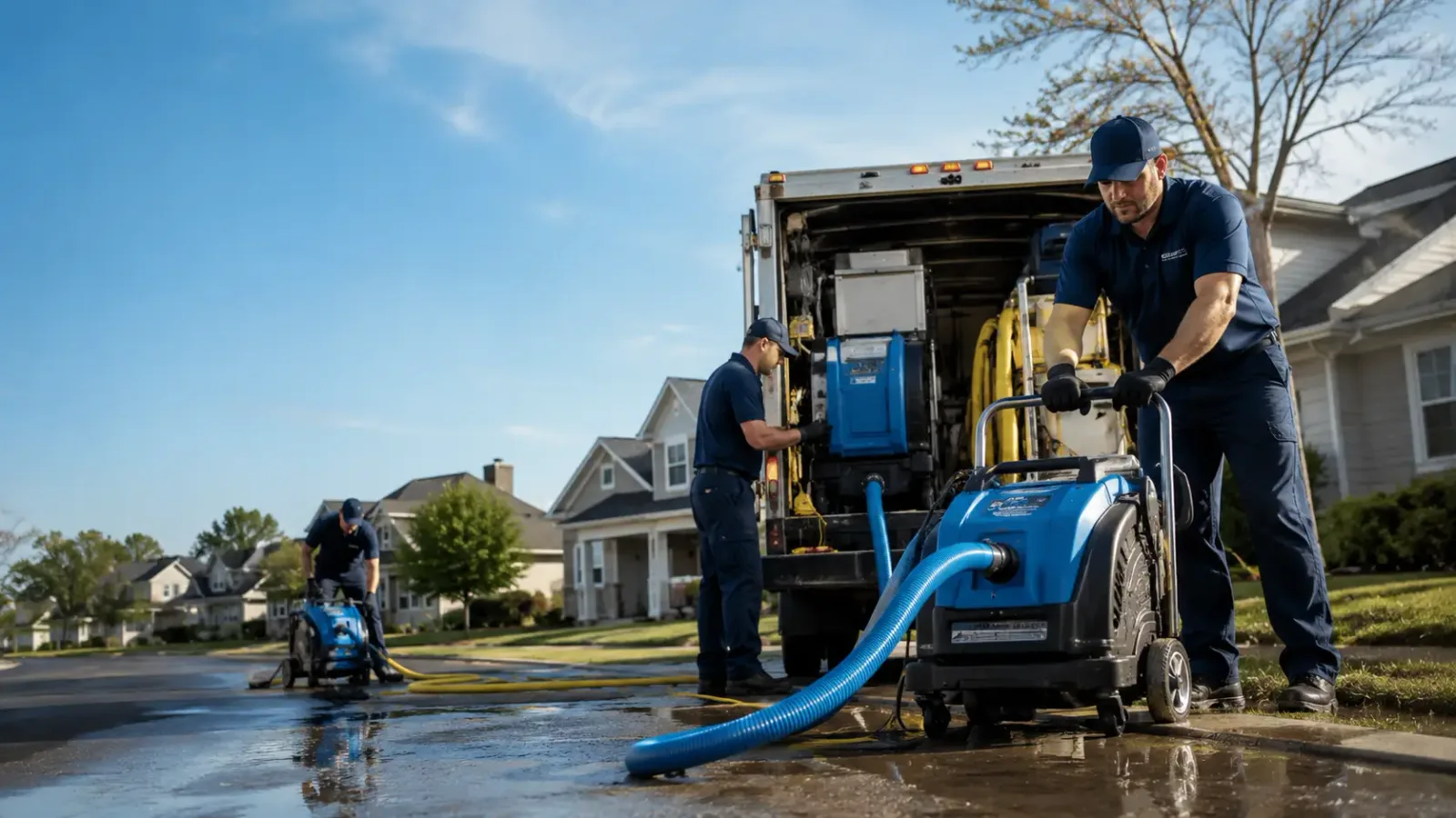 Flood Damage Cleanup in Blue, AZ